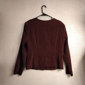 Halmode Petites Button Down Jacket. Size 16P